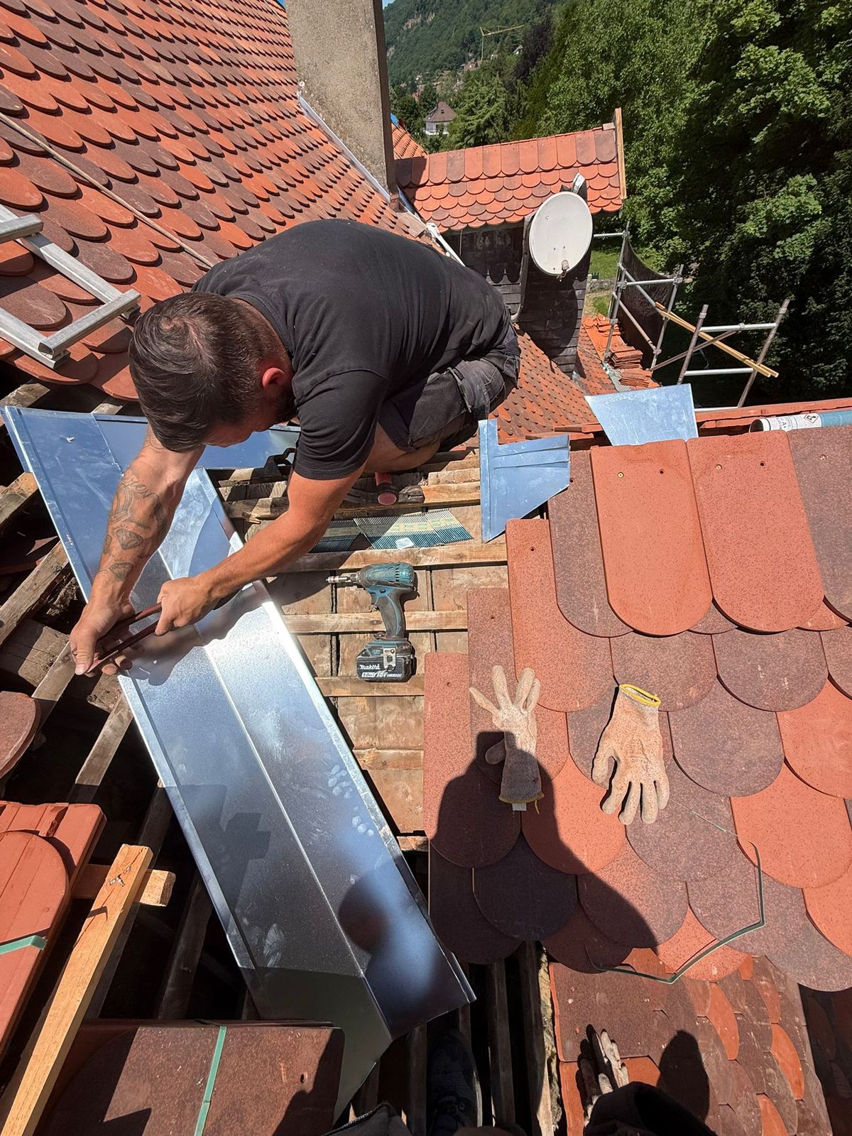 Chantier de couverture à Thonon-les-Bains et alentours