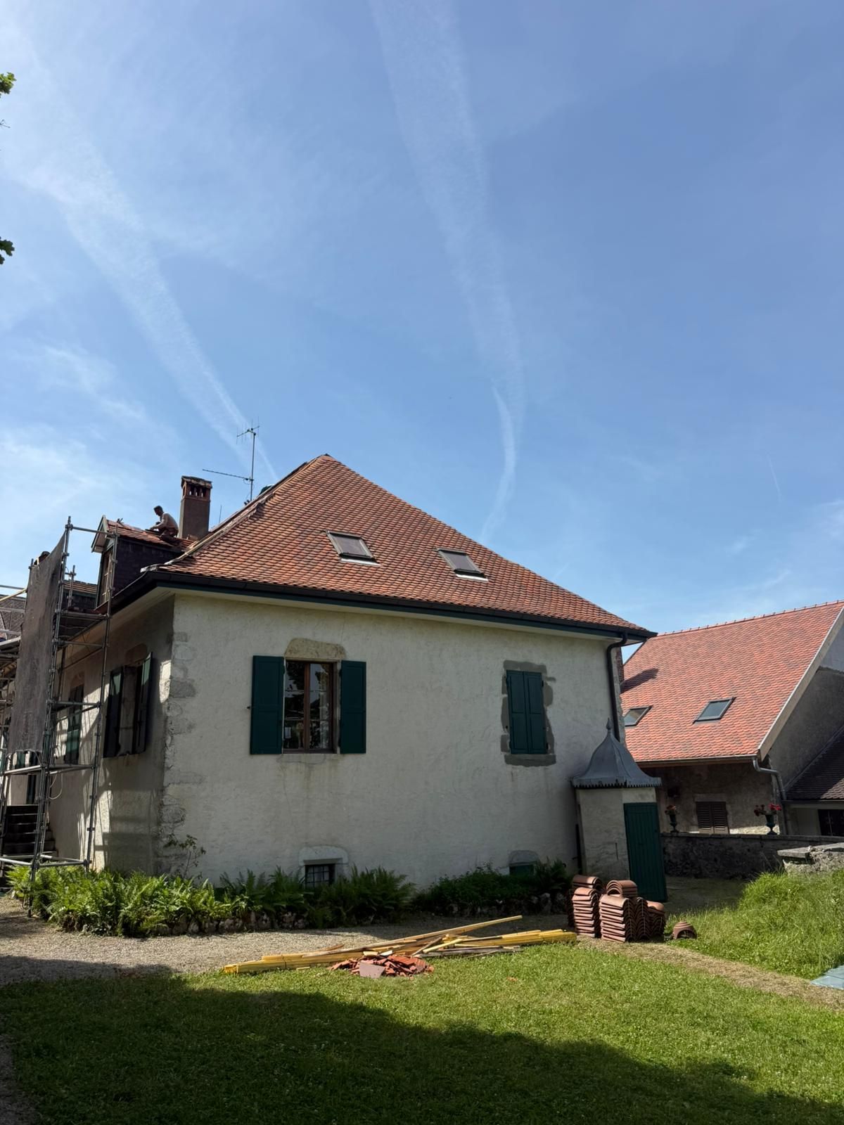 Chantier de couverture à Thonon-les-Bains et alentours