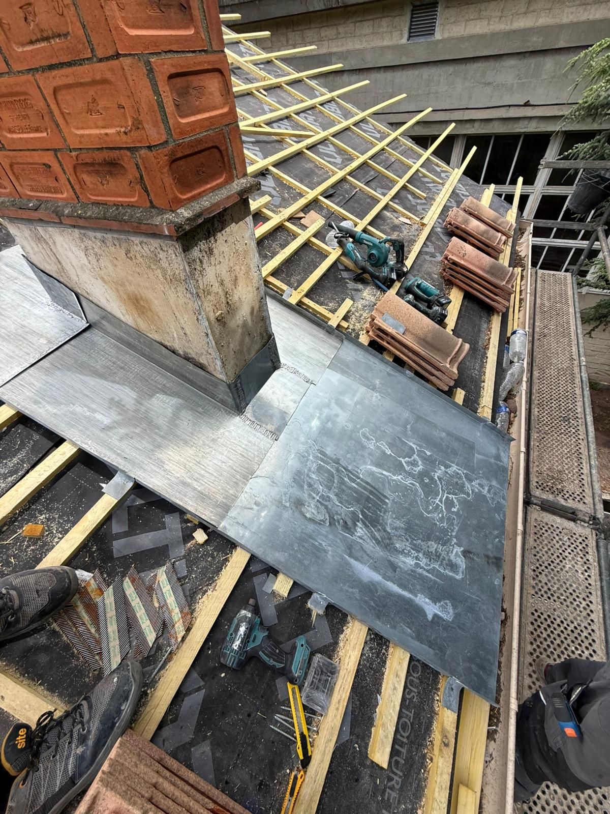 Chantier de couverture à Thonon-les-Bains et alentours