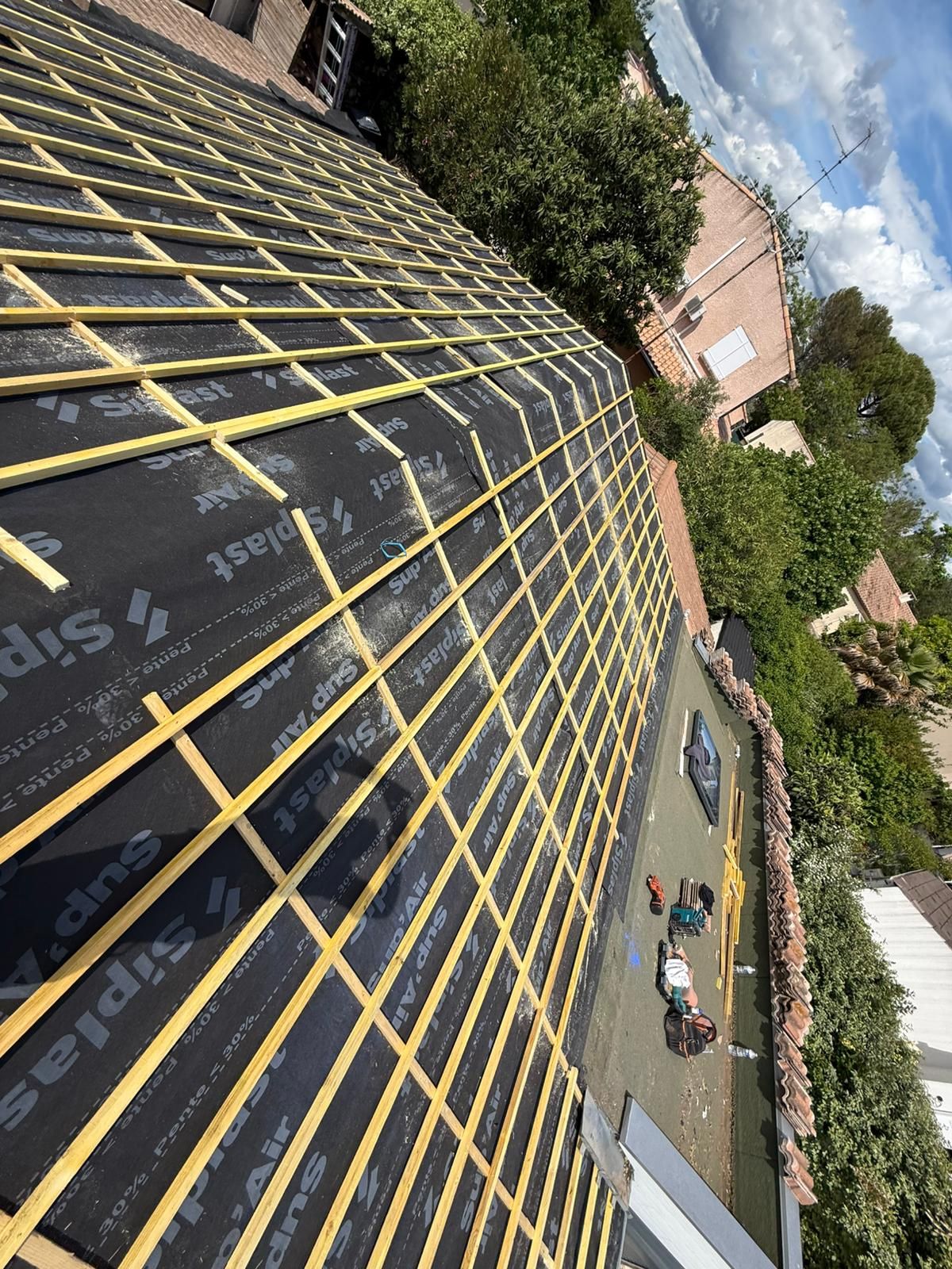 Chantier de couverture à Thonon-les-Bains et alentours