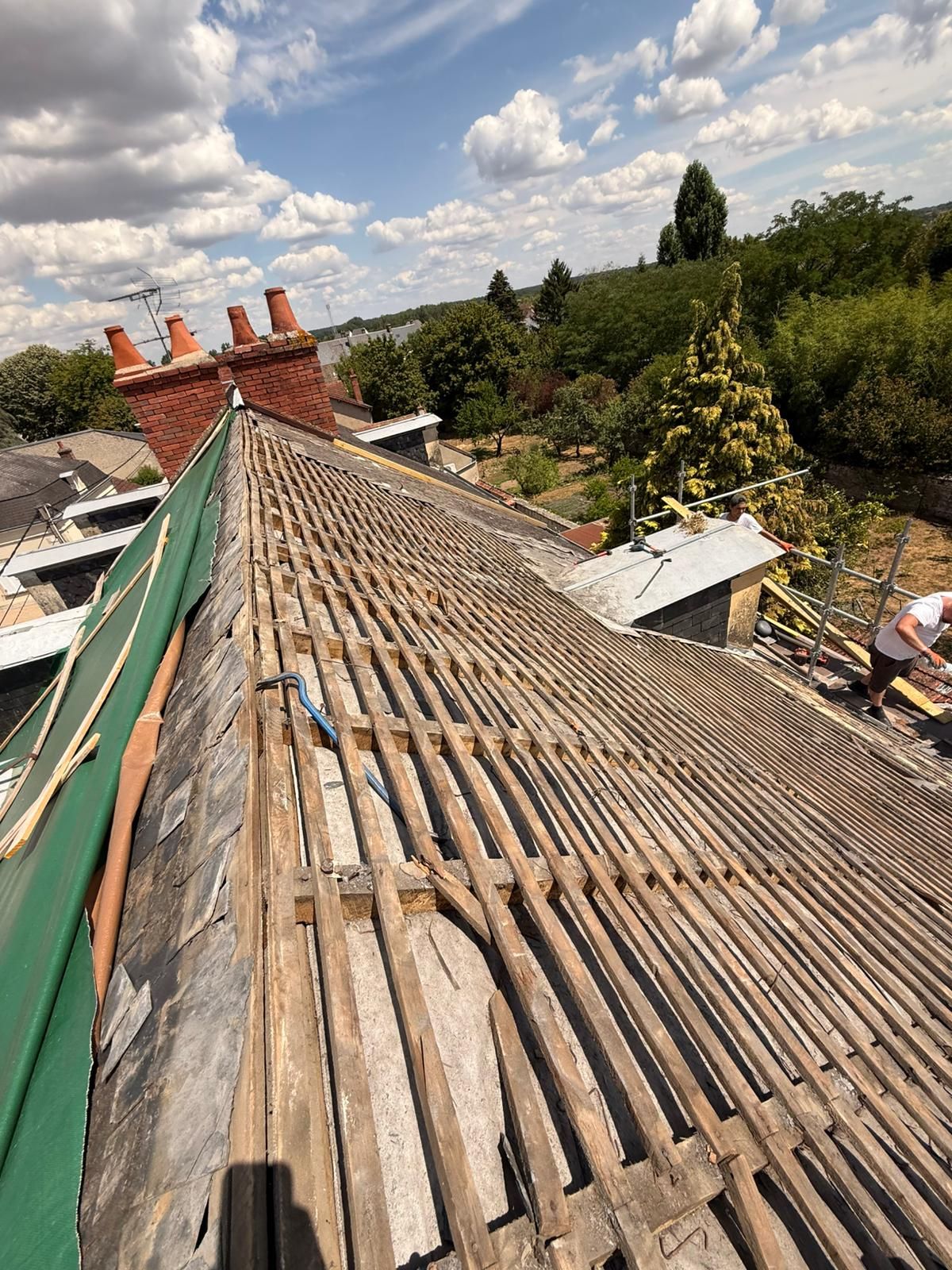 Chantier de couverture à Thonon-les-Bains et alentours